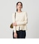 【WEB限定 Wardrobe DAILY MINIMAL】ペプラム2WAY リブニットプルオーバー ウォッシャブル