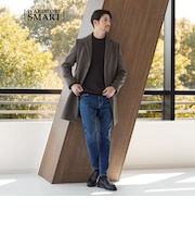 【WEB限定 WARDROBE SMART】PE メルトン チェスターコート