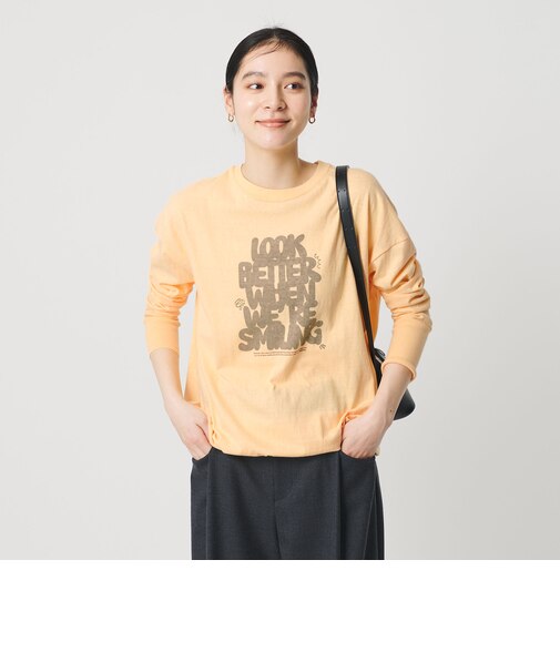 【別注】<Americana>プリント ロングスリーブTシャツ