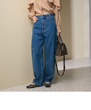 【WEB限定】カーブ デニムパンツ