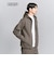 【WEB限定 WARDROBE SMART】ダブルニット ジップパーカー/セットアップ対応【抗菌・防臭】