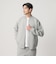 【WEB限定 WARDROBE SMART】ダブルニット ジップブルゾン/セットアップ対応【抗菌・防臭】