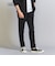 【WEB限定 WARDROBE SMART】ダブルニット ノープリーツ スラックス パンツ/セットアップ対応 【抗菌・防臭】