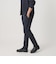 【WEB限定 WARDROBE SMART】ダブルニット ノープリーツ スラックス パンツ/セットアップ対応 【抗菌・防臭】