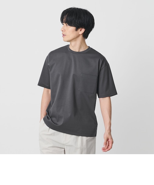 サルージャ 1ポケット クルーネック 半袖Tシャツ