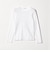 オーガニックコットンフライス ロングスリーブTシャツ