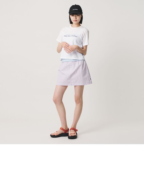 <NICE WEATHER>ストライプ ミニスカート