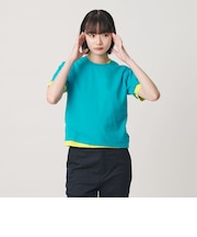 <NICE WEATHER>ソリッド ショートスリーブ Tシャツ