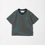 <NICE WEATHER>ウィメンズ ボーダー ショートスリーブ Tシャツ