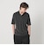＜LACOSTE for BEAUTY&YOUTH＞ ワントーン パイル ショートスリーブ ポロシャツ