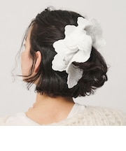 <heyep>ピアス レース シュシュ