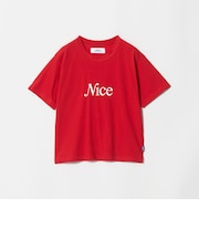 <NICE WEATHER>ウィメンズ NICE ロゴ Tシャツ