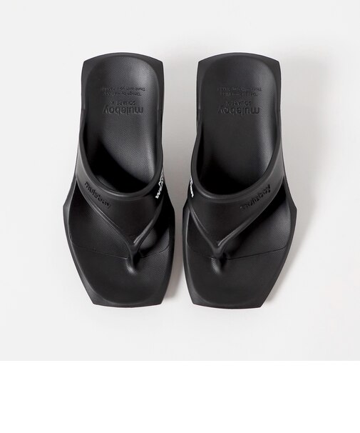 【別注】<muleboy>SQUARE X FLIP FLOP サンダル