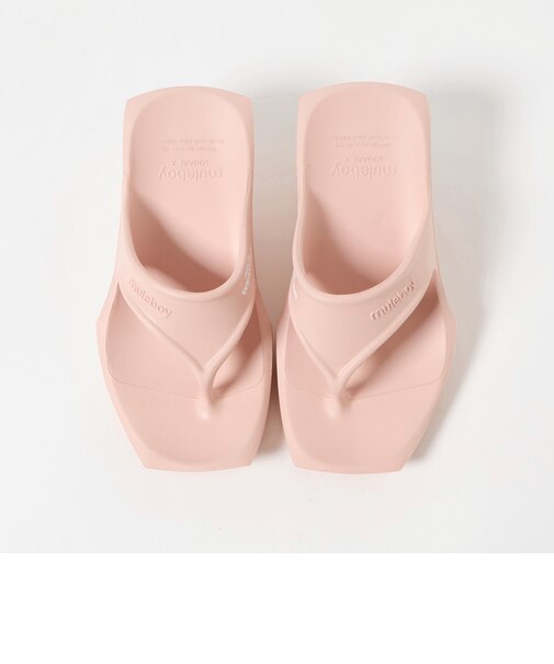【別注】<muleboy>SQUARE X FLIP FLOP サンダル