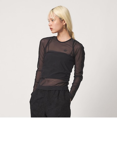 <adidas Originals>スポーツ ロングスリーブ プルオーバー