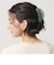 カラーストーン ラウンド ヘアクリップ