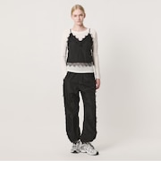 <NICE WEATHER>レースワイドパンツ