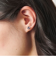 <BAITS>ミスティックトパーズ ピアス/6mm