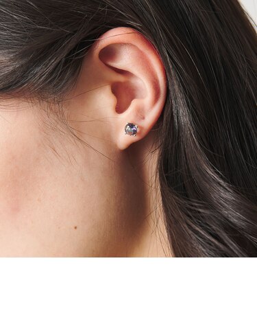 <BAITS>ミスティックトパーズ ピアス/6mm