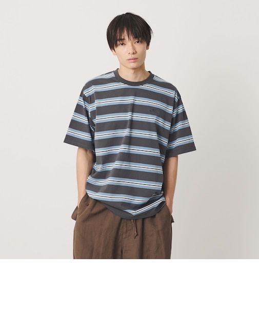 <NICE WEATHER>ボーダーショートスリーブ Tシャツ