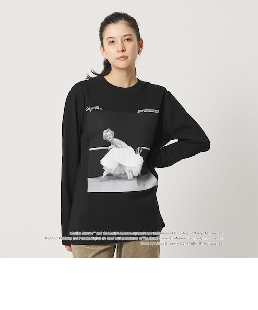 【別注】<GOOD ROCK SPEED>Marilyn Monroe/ロングスリーブ Tシャツ