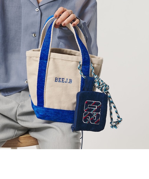 【別注】<beej>キャンバス タッセル トートバッグ