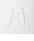 ＜NICE WEATHER＞ロゴ ロングスリーブ Tシャツ