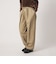 タック パッチポケット ドローストリング パンツ