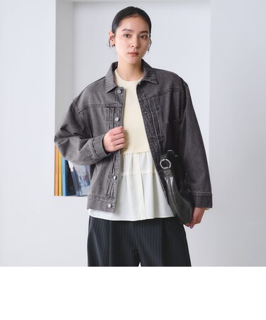【WEB限定】ルーズ デニムジャケット