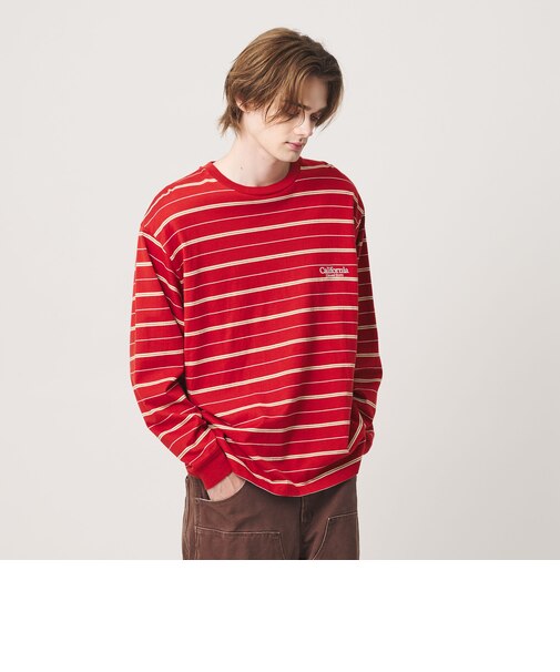 <CGS.>オーガニック コットン ロングスリーブ ボーダー Tシャツ
