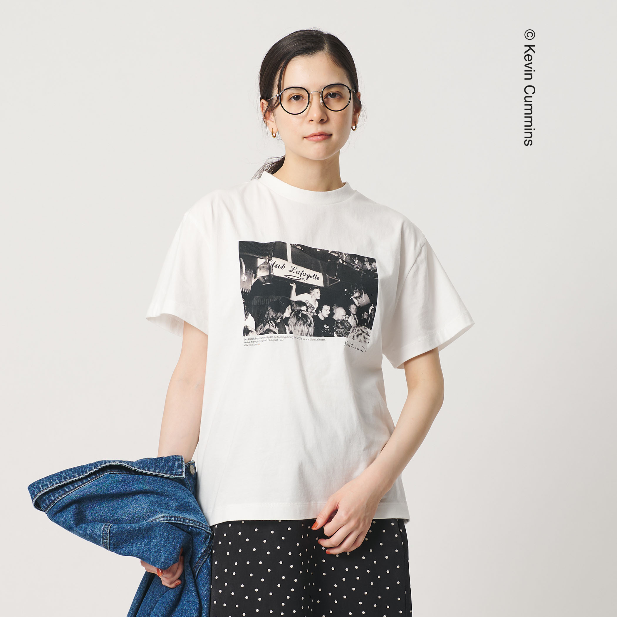 【別注】Kevin Cummins フォトプリント ショートスリーブ Tシャツ