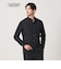 【WEB限定 WARDROBE SMART】コットン バンドカラー スキッパー シャツ