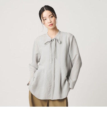 レーヨンポリエステル タイ タックシャツ