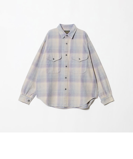 <PENDLETON × CGS.>ダメージ ネル チェック シャツ