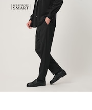 【WEB限定 WARDROBE SMART】 ウールライク ステルスポケット 1P セミワイド パンツ