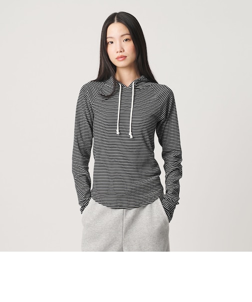 【別注】<Healthknit>ボーダー フーディ