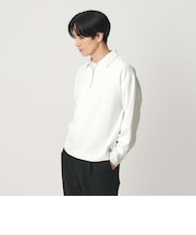FUSION TWILL ハーフジップ カットソー UVカット タテヨコストレッチ