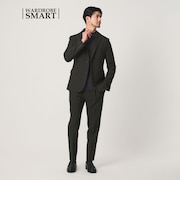 【WEB限定 WARDROBE SMART】LANATEC OX セットアップ/総裏ジャケット&イージーパンツ