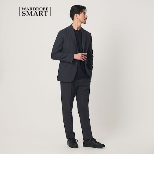 【WEB限定 WARDROBE SMART】LANATEC OX セットアップ/総裏ジャケット＆イージーパンツ
