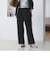 【WEB限定 Wardrobe DAILY MINIMAL】ジャージー タックカーブパンツ ウォッシャブル