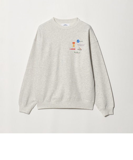 <NICE WEATHER>アソートロゴ スウェット プルオーバー