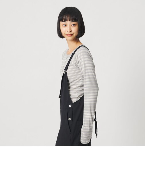 【別注】<Healthknit>ボーダー ヘンリーネック プルオーバー