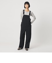 毛ブレンド オーバーオール