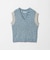 【別注】＜＋81BRANCA＞Vネック ニット ベスト