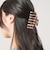 ストライプ ヘアクリップ