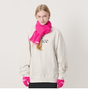 <NICE WEATHER>NICE ロゴスウェット