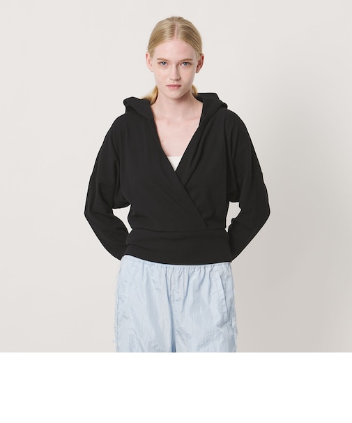 ＜NICE WEATHER＞カシュクールフーディ プルオーバー