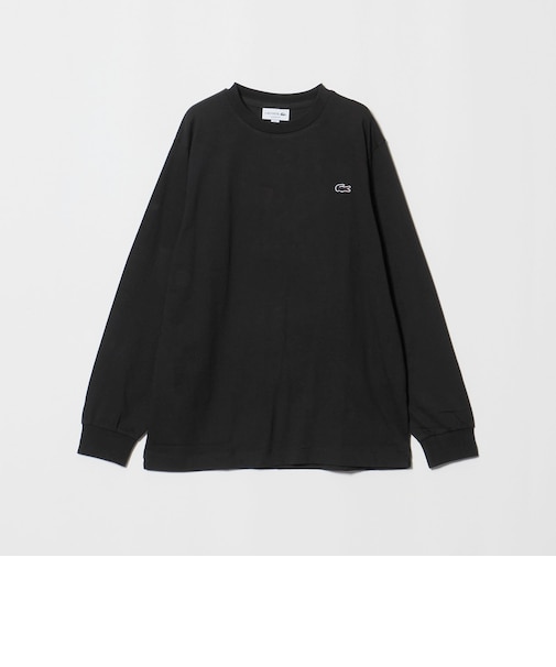 <LACOSTE>ワンポイント ロゴ ロングスリーブ Tシャツ