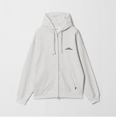 <NICE WEATHER>ロゴ ジップフーディ