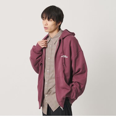 <NICE WEATHER>ロゴ ジップフーディ